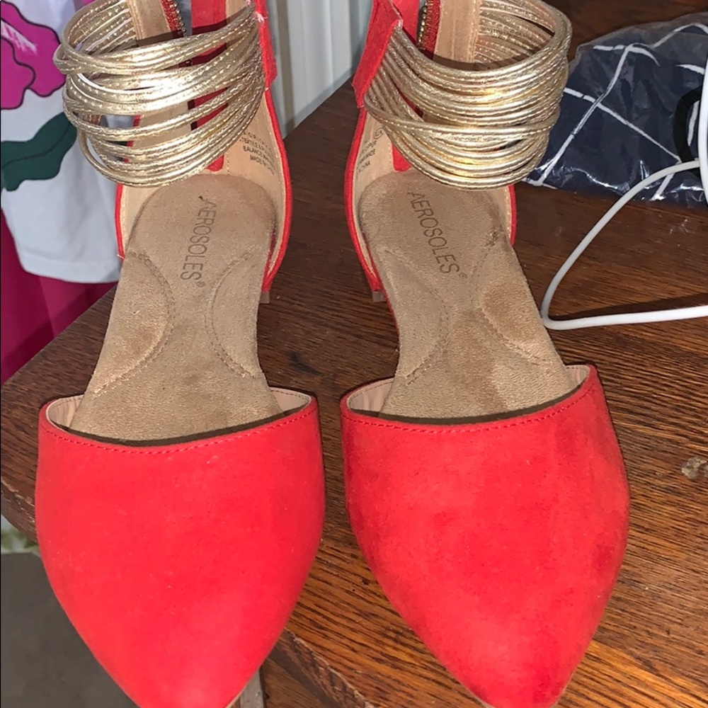 Red shoes